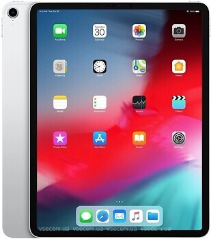 Фото Apple iPad Pro 12.9 Wi-Fi + 4G 256Gb 2018 Silver (MTJ62/MTJA2/MTJ82)