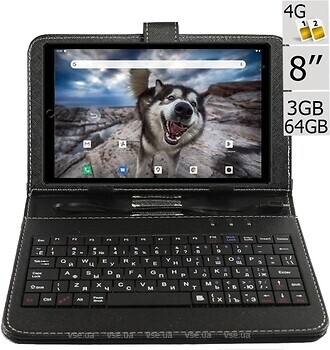 Фото Adronix NexVi Pro 8 LTE 3/64 Black + Case Keyboard