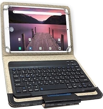 Фото Hoozo MT Pad 364 LTE 3/64 Gold + Case Bluetooth-Keyboard