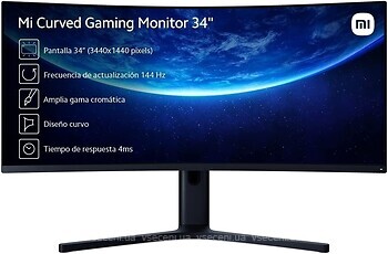 Фото Xiaomi Mi Curved Gaming Monitor 34