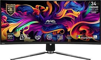 Фото MSI MAG 341CQP QD-OLED