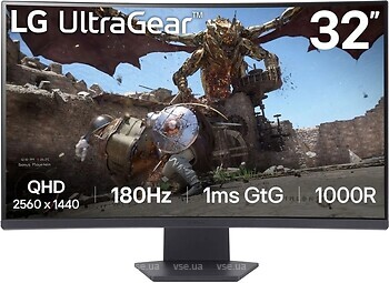 Фото LG UltraGear 32GS60QC-B