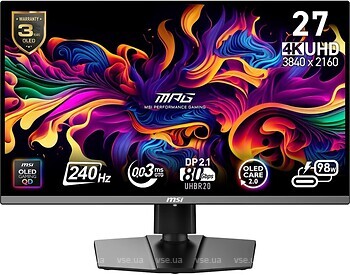 Фото MSI MPG 272URX QD-OLED