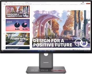 Фото Lenovo ThinkVision P27qd-40 (64B3GAT2UA)