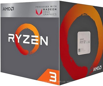 Фото AMD Ryzen 3 3200G Picasso 3600Mhz Box (YD3200C5FHBOX)