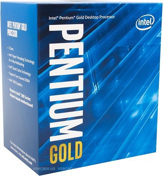 Фото Intel Pentium Gold G5400 Coffee Lake-S 3700Mhz Box (BX80684G5400)