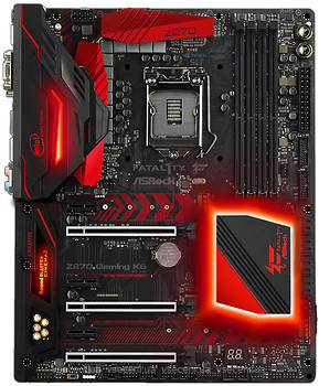 Фото AsRock Fatal1ty Z270 Gaming K6