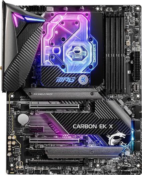 Фото MSI MPG Z490 Gaming Carbon EK X