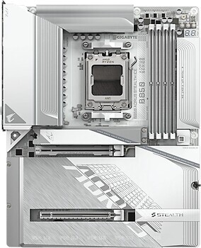 Фото Gigabyte B850 Aorus Stealth Ice