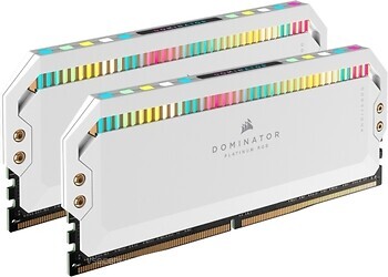 Фото Corsair Dominator Platinum RGB White CMT32GX5M2B5600C36W
