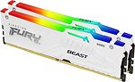 Фото Kingston Fury Beast White RGB EXPO KF552C36BWEAK2-64