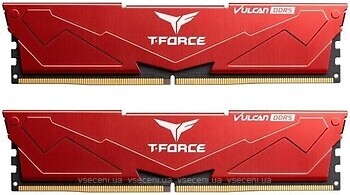 Фото Team Group T-Force Vulcan Red FLRD532G6000HC38ADC01