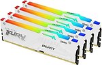 Фото Kingston Fury Beast White RGB XMP KF552C40BWAK4-128