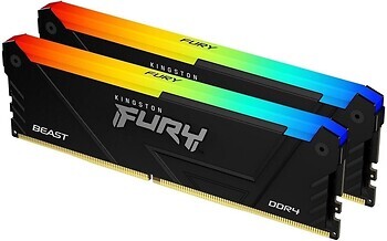 Фото Kingston Fury Beast RGB KF437C19BB12AK2/32