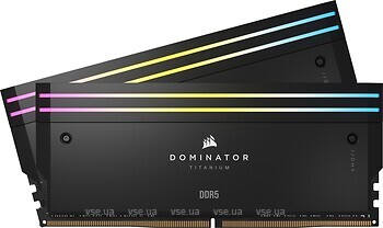 Фото Corsair Dominator Titanium RGB CMP32GX5M2B6000C30