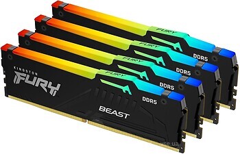 Фото Kingston Fury Beast RGB KF560C40BBAK4-64