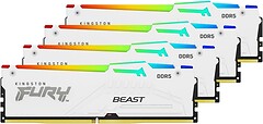 Фото Kingston Fury Beast White RGB XMP KF560C40BWAK4-64