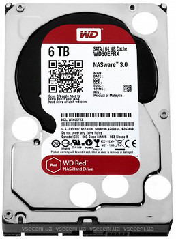 Фото Western Digital Red 6 TB (WD60EFRX)