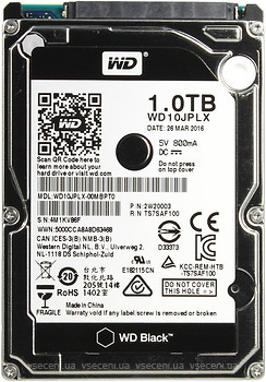 Фото Western Digital Black 1 TB (WD10JPLX)