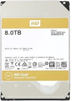 Фото Western Digital Gold 8 TB (WD8003FRYZ)