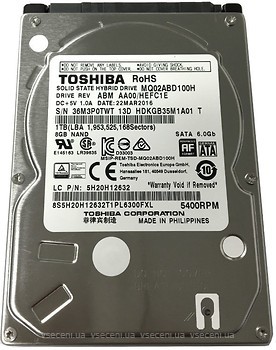 Фото Toshiba 1 TB (MQ02ABD100H)