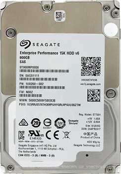 Фото Seagate Enterprise Performance 900 GB (ST900MP0006)