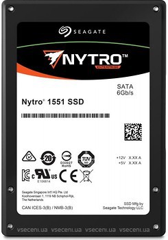 Фото Seagate Nytro 1551 DuraWrite 3DWPD 1.92 TB (XA1920ME10063)