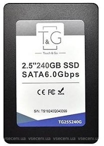 Фото T&G SSD 240 GB (TG25S240G)