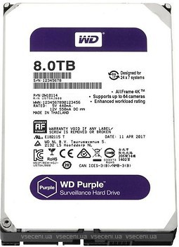 Фото Western Digital Purple 8 TB (WD82PURZ)