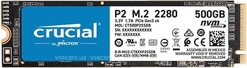 Фото Crucial P2 500 GB (CT500P2SSD8)