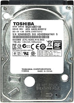 Фото Toshiba 2 TB (MQ01ABB200)