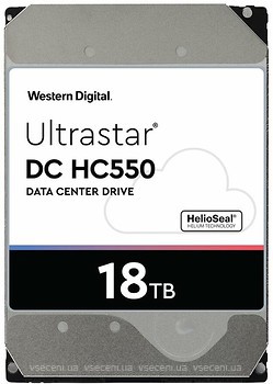 Фото Western Digital (HGST) Ultrastar HC550 18 TB (WUH721818AL5204)