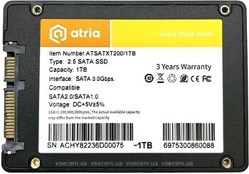 Фото Atria XT200 G2 1 TB (ATSATXT200/1024)