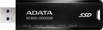 Фото ADATA SD610 2 TB (SC610-2000G-CBK/RD)