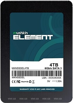 Фото Mushkin Element 4 TB (MKNSSDEL4TB)