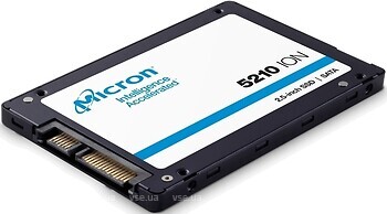 Фото Micron 5210 ION Enterprise 7.68 TB (MTFDDAK7T6QDE-2AV1ZABYY)