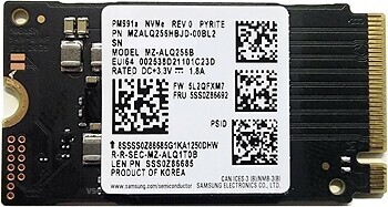 Фото Samsung PM991a 256 GB (MZALQ256HBJD)