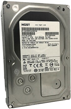 Фото Western Digital Ultrastar 7K4000 3 TB (HUS724030ALA640)