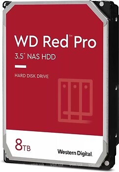 Фото Western Digital Red Pro NAS Hard Drive 8 TB (WD8005FFBX)