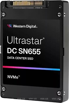 Фото Western Digital Ultrastar DC SN655 3.84 TB (WUS5EA138ESP7E1/0TS2458)