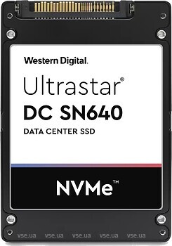 Фото Western Digital Ultrastar DC SN640 1.92 TB (WUS4BB019D7P3E3)