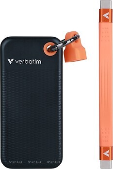 Фото Verbatim Pocket SSD 1 TB Black/Orange (32193)