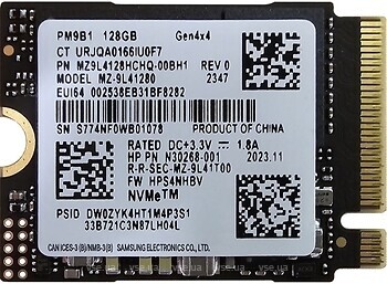Фото Samsung PM9B1 128 GB (MZ-9L41280)