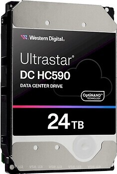 Фото Western Digital Ultrastar DC HC590 24 TB (WUH722624ALE6L4)