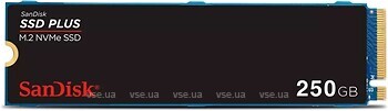 Фото Sandisk SSD Plus 250 GB (SDSSDA3N-250G-G26)