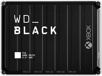 Фото Western Digital P10 Game Drive for Xbox One 2 TB (WDBA6U0020BBK)