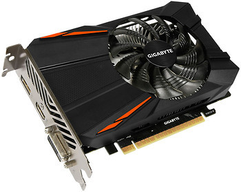 Фото Gigabyte GeForce GTX 1050 Ti 4GB 1291MHz (GV-N105TD5-4GD)