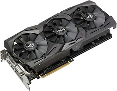 Фото Asus Radeon RX 580 ROG Strix Top Edition 8GB 1256MHz (ROG-STRIX-RX580-T8G-GAMING)