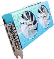 Фото Sapphire Radeon RX 580 Nitro+ Special Edition (Metal Blue) 8GB 1430MHz (11265-21)