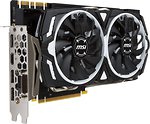 Фото MSI GeForce GTX 1070 Ti Armor 8GB 1607MHz (GeForce GTX 1070 Ti ARMOR 8G)